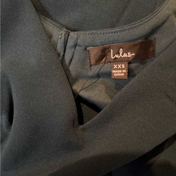 Lulus XXS Moments Of Bliss Forest Green Backless Mermaid Maxi Dress - Picture 7 of 8